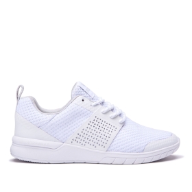 Mens Supra Low Top Shoes SCISSOR White/white | AU-46536